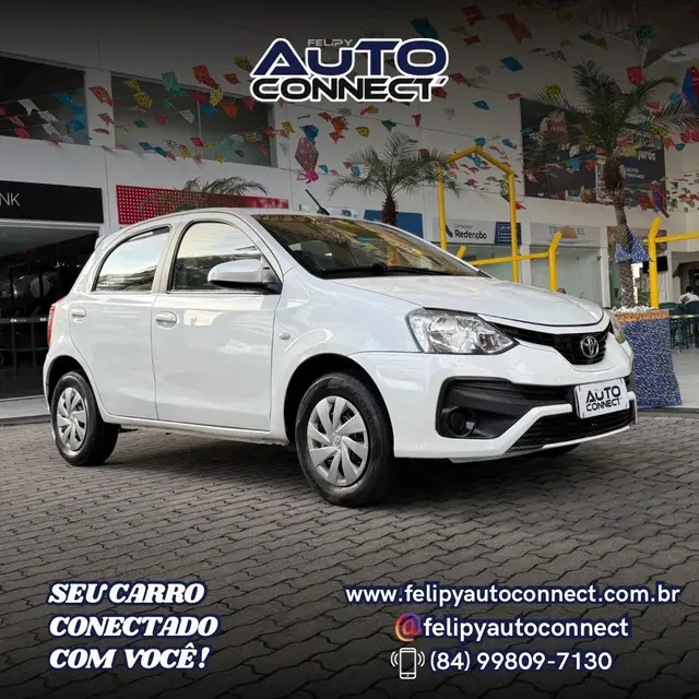 Carro Toyota Etios 2018 X 1.3 (Flex)