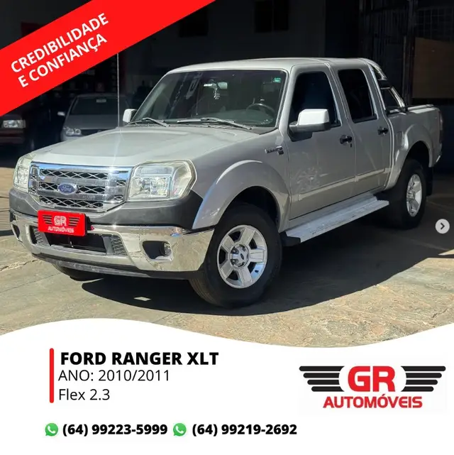 Carro Ford Ranger Cabine Dupla 2011 Ranger XLT 2.3 16V 4x2 (Cab Dupla)