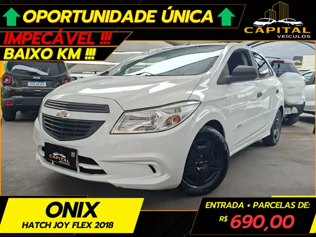 Carro Chevrolet Onix 2018 1.0 Joy SPE/4