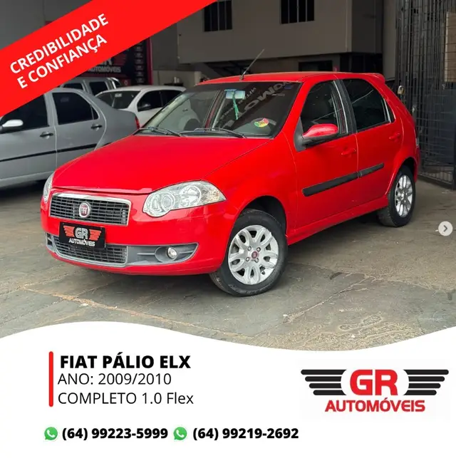 Carro Fiat Palio 2010 ELX 1.0 (Flex) 2p