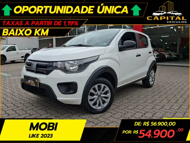 Carro Fiat Mobi 2023 Like 1.0 (Flex)