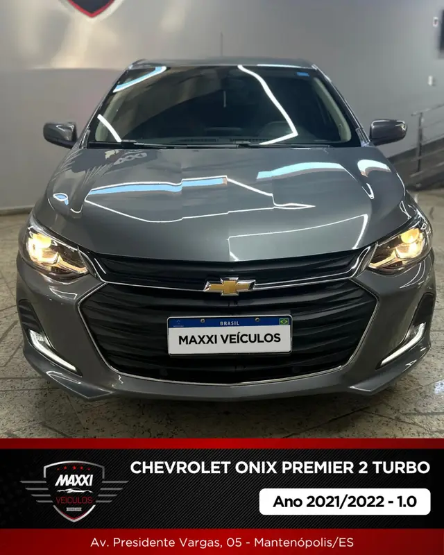 Carro Chevrolet Onix 2022 Premier II 1.0 Turbo (Flex) (Aut)