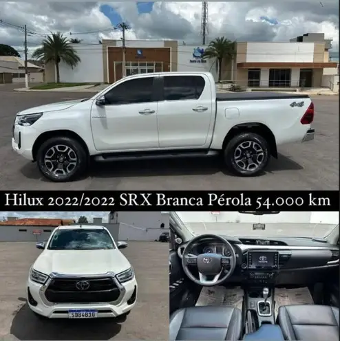 Carro Toyota Hilux Cabine Dupla 2022 SRX 2.8 TDI CD 4x4 (Aut)