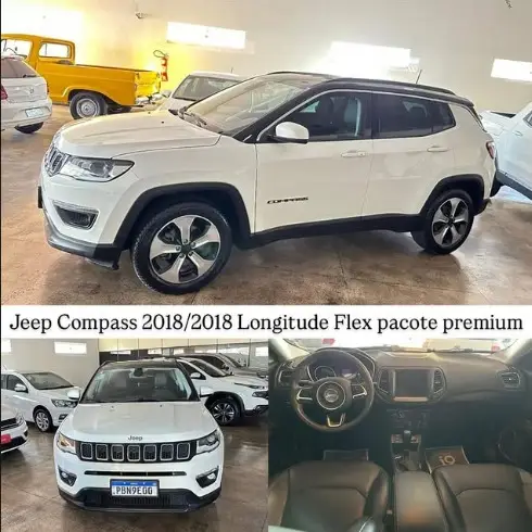 Carro Jeep Compass 2018 2.0 Longitude 4x2 (Aut) (Flex)