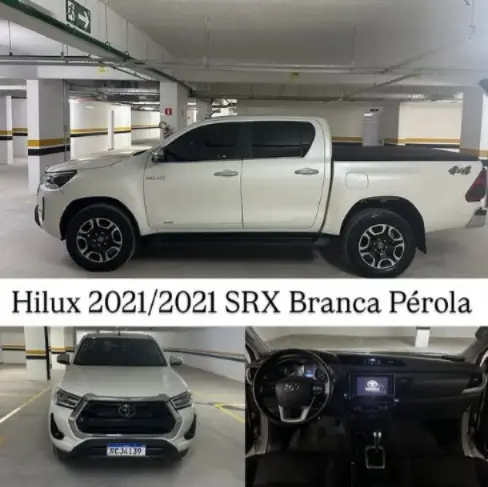 Carro Toyota Hilux Cabine Dupla 2021 SRX 2.8 TDI CD 4x4 (Aut)