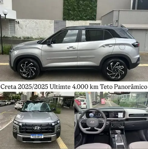 Carro Hyundai Creta 2025 Ultimate 2.0 (Aut) (Flex)