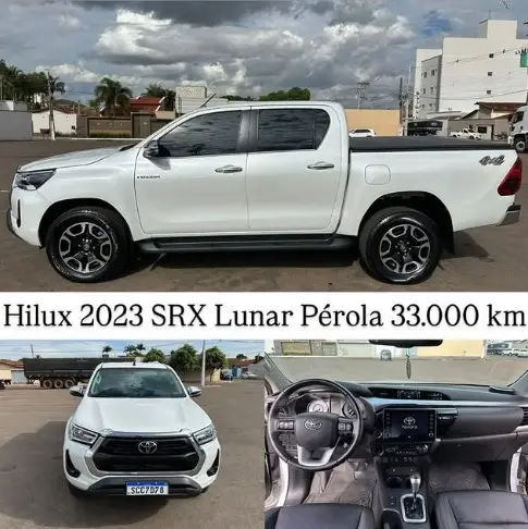 Carro Toyota Hilux Cabine Dupla 2023 SRX 4x4 2.8 Diesel