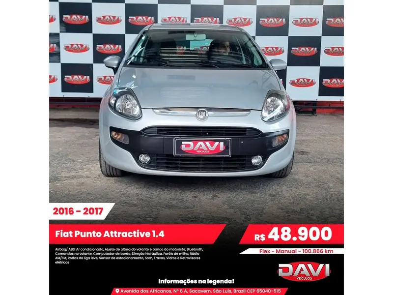 Fiat Punto Attractive 1.4 (Flex)