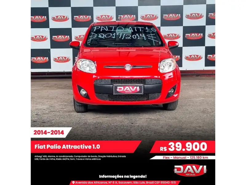 Fiat Palio Attractive 1.0 8V (Flex)