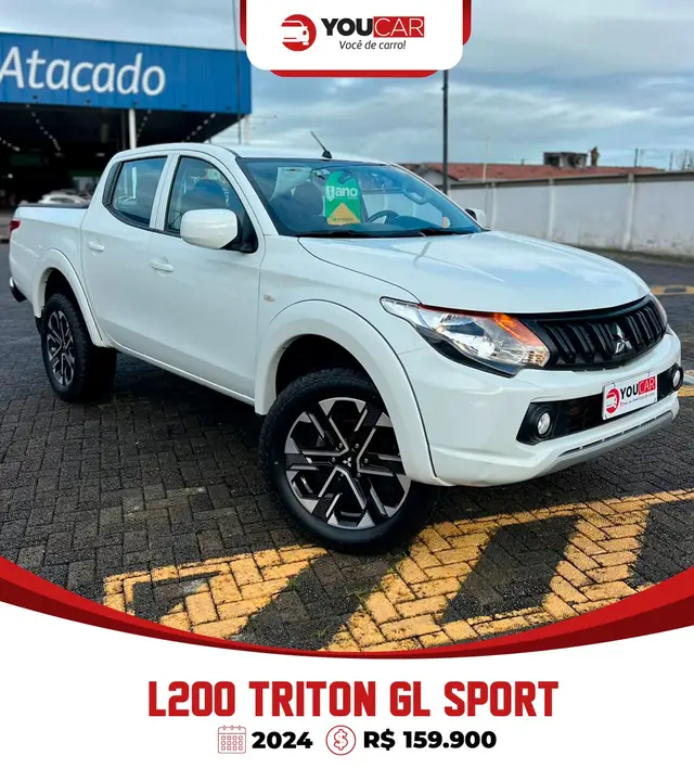 Carro Mitsubishi L200 Triton Sport 2024 GLS 2.4
