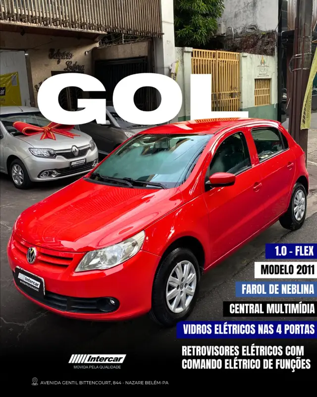 Carro Volkswagen Gol 2011 1.0 (G5) (Flex)