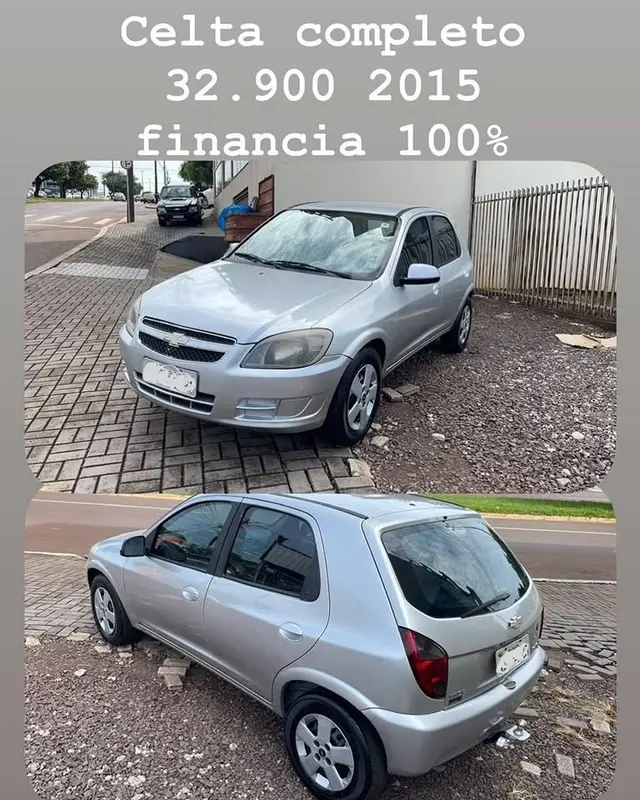 Carro Chevrolet Celta 2015 LT 1.0 (Flex)