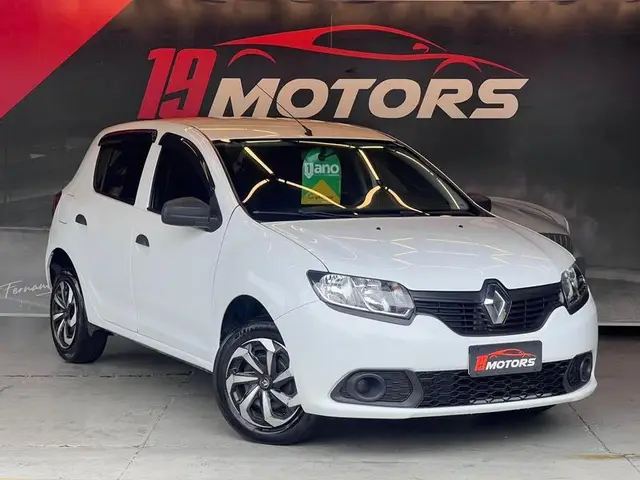 Carro Renault Sandero 2020 Authentique 1.0 (Flex)