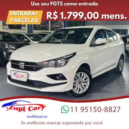 Carro Fiat Cronos 2023 Drive 1.3 (Flex) AT
