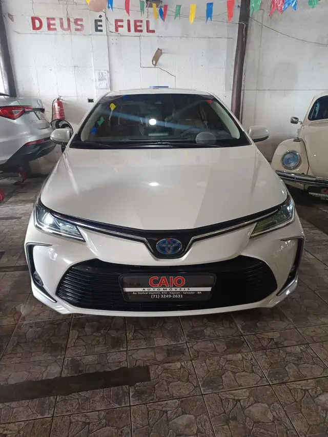Carro Toyota Corolla 2020 1.8  HYBRID FLEX ALTIS PREMIUM CVT