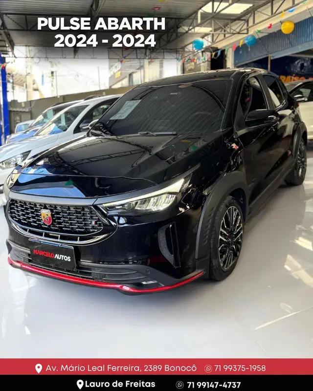 Carro Fiat Pulse 2024 Abarth Turbo 270 1.3