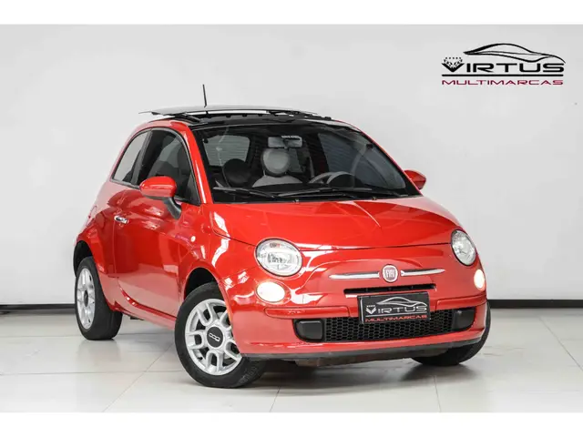 Carro Fiat 500 2013 Cult 1.4 8V