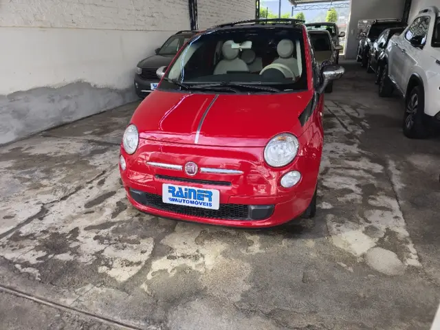 Carro Fiat 500 2012 Cult Dualogic 1.4 8V