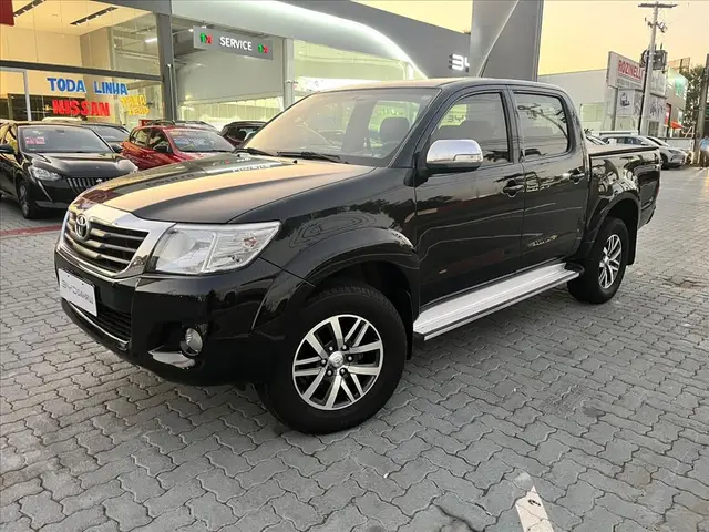 Carro Toyota Hilux Cabine Dupla 2012 Hilux 2.7 SRV CD 4x4 (Flex) (Aut)