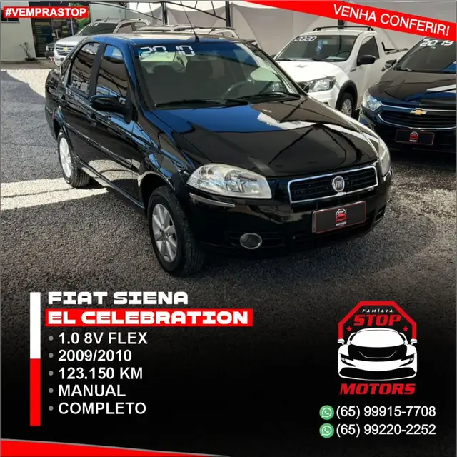 Carro Fiat Siena 2010 EL 1.0 8V (Flex)