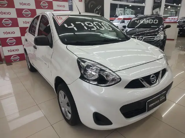 Carro Nissan March 2016 1.0 12V S (Flex)
