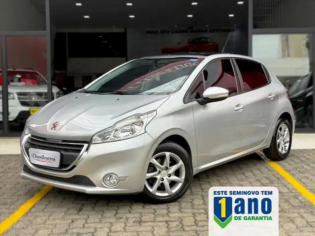 Carro Peugeot 208 2016 Allure 1.6 16V (Flex) (Aut)