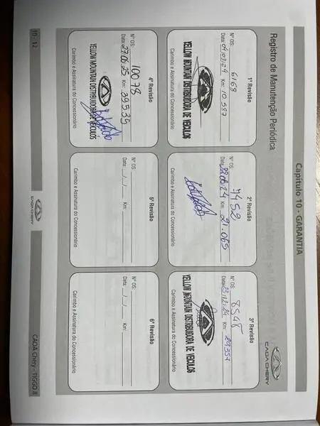 Carro CAOA Chery Tiggo 8 2024 TXS 1.6