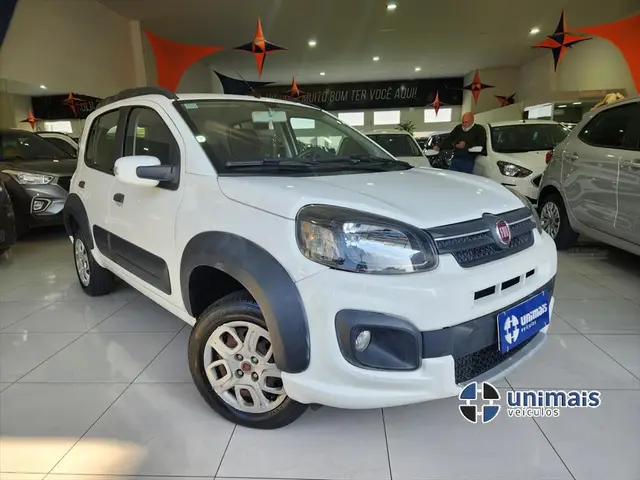 Carro Fiat Uno 2017 Way 1.0 Firefly (Flex)