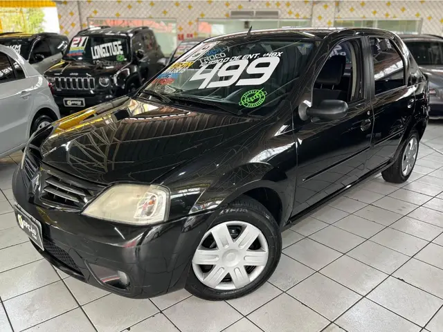 Carro Renault Logan 2008 Authentique 1.6 8V Hi-Torque (flex)