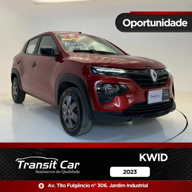 Carro Renault Kwid 2023 Zen 1.0 12v SCe (Flex)