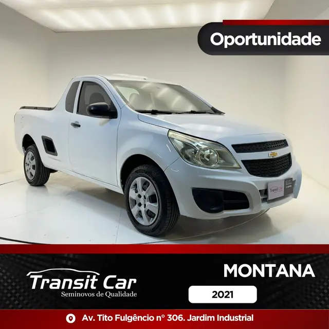 Carro Chevrolet Montana 2021 LS 1.4 (Flex)