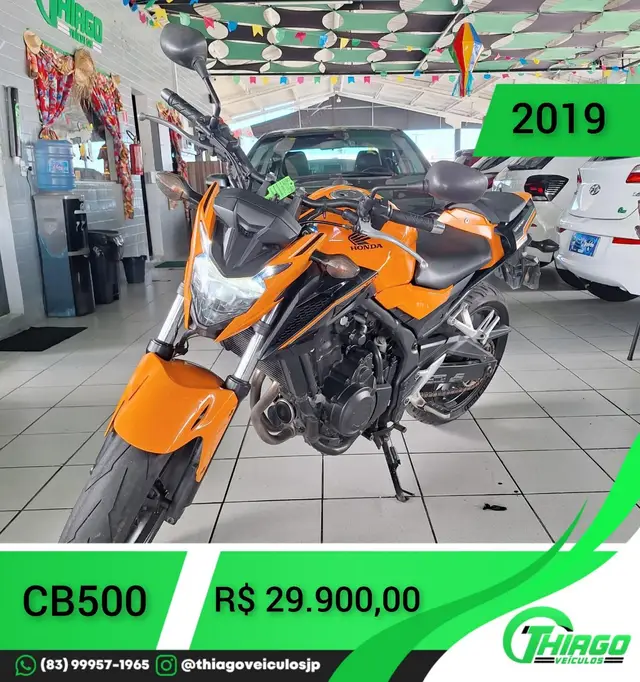 Moto Honda CB 500F 2019 (ABS)