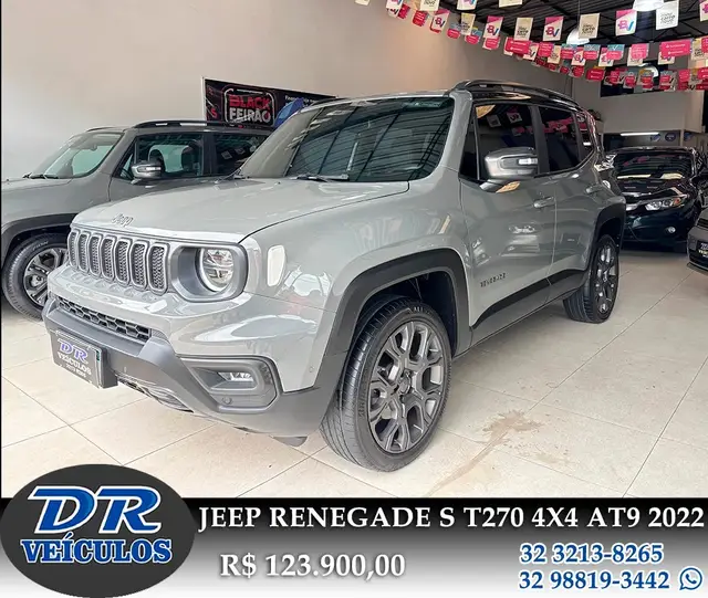 Carro Jeep Renegade 2022 Série S T270 4x4 AT9