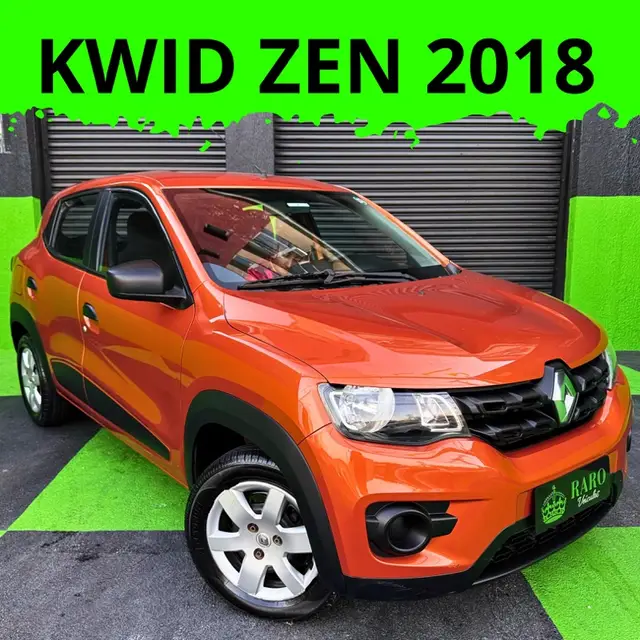 Carro Renault Kwid 2018 Zen 1.0 12v SCe (Flex)