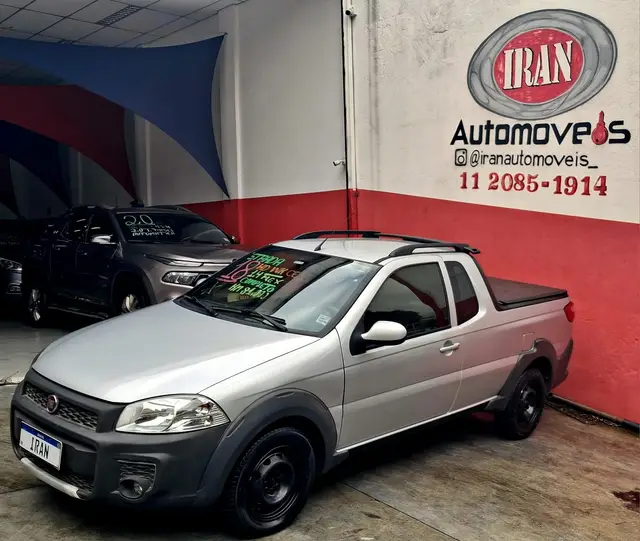 Carro Fiat Strada 2018 Hard Working 1.4 (Flex) (Cabine Estendida)