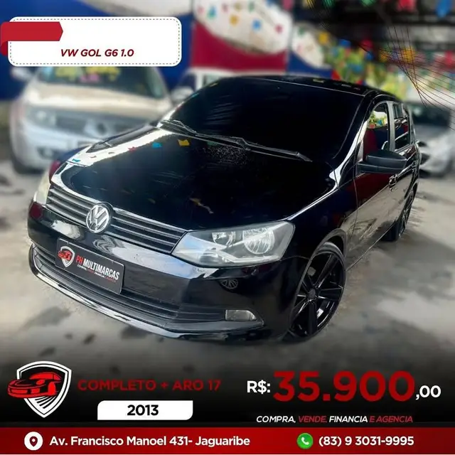 Carro Volkswagen Gol 2013 Novo  1.0 TEC (Flex) 2p