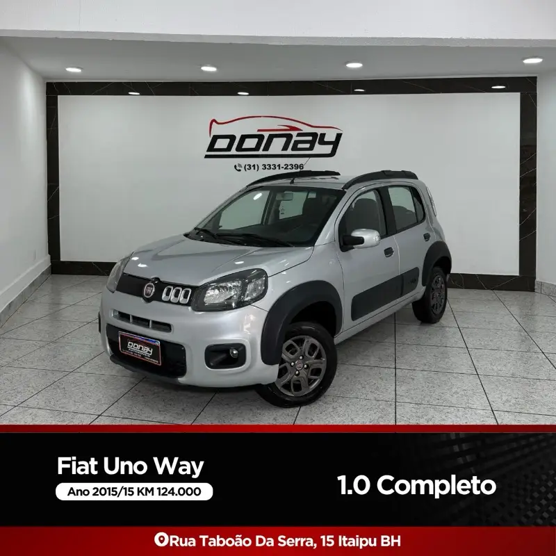 Fiat Uno Way 1.0 8V (Flex) 4p