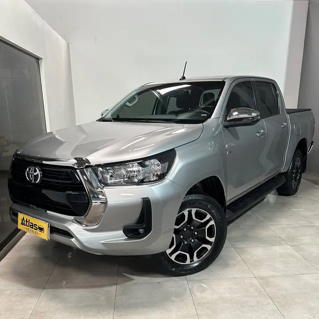 Carro Toyota Hilux Cabine Dupla 2021 SRV 2.7 CD 4x4 (Flex) (Aut)