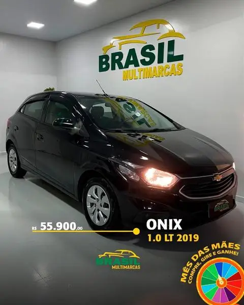 Carro Chevrolet Onix 2019 1.0 LT SPE/4