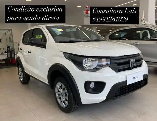 Carro Fiat Mobi 2025 Like 1.0