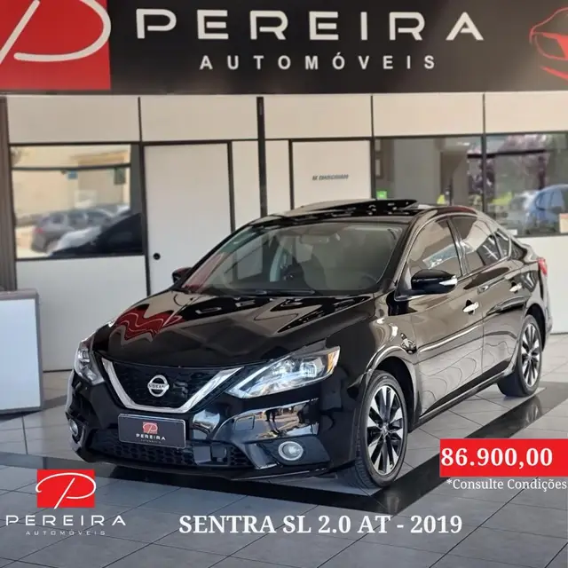 Carro Nissan Sentra 2019 SL 2.0 16V CVT (Flex)