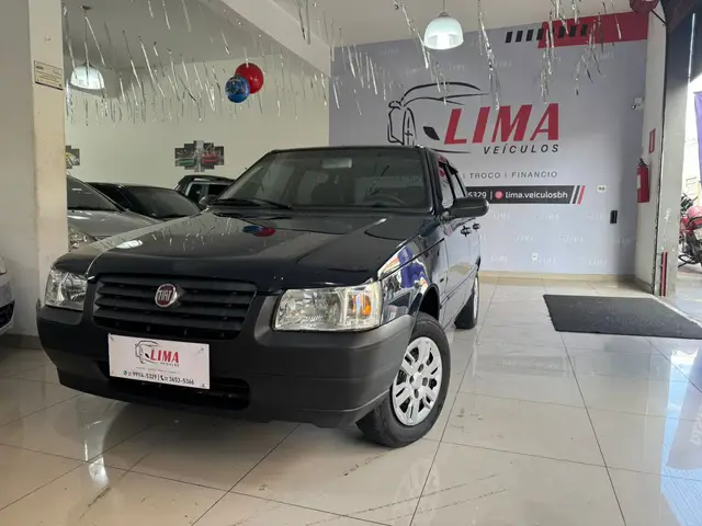 Carro Fiat Uno Mille 2008 Fire 1.0 (Flex)