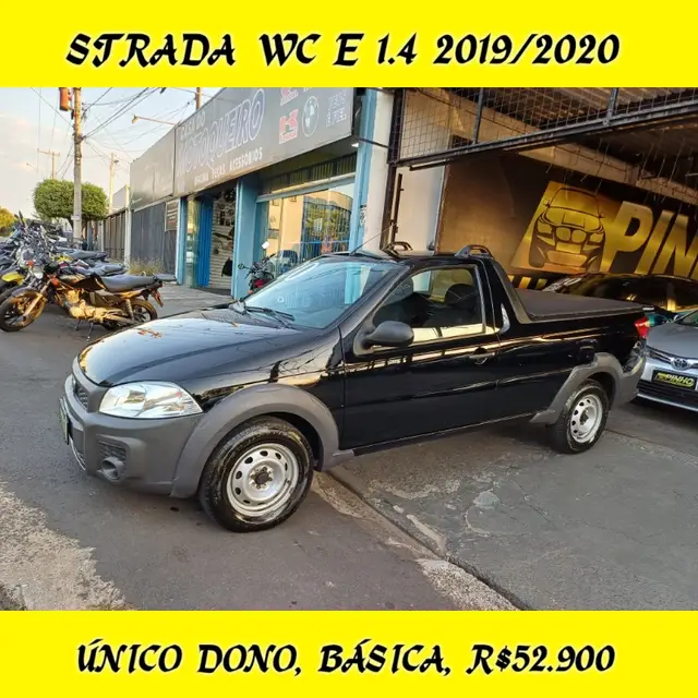 Carro Fiat Strada 2020 Hard Working 1.4 (Flex) (Cabine Simples)