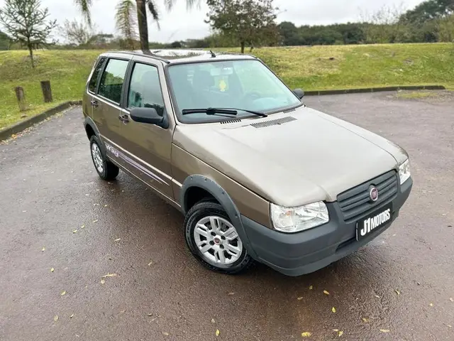 Carro Fiat Uno Mille 2010 Uno Mille Celeb. WAY ECON. 1.0 F.Flex 4p