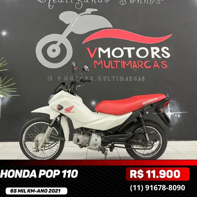Moto Honda Pop 110i 2021 110i