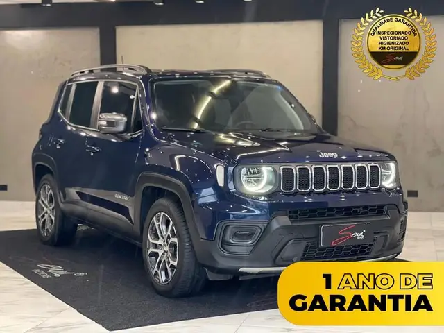 Carro Jeep Renegade 2024 Longitude T270 1.3 Turbo 4x2