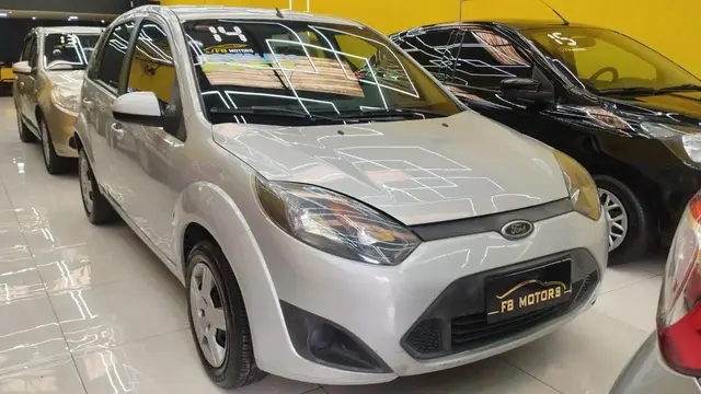 Carro Ford Fiesta Hatch 2014 S Plus 1.0 RoCam (Flex)