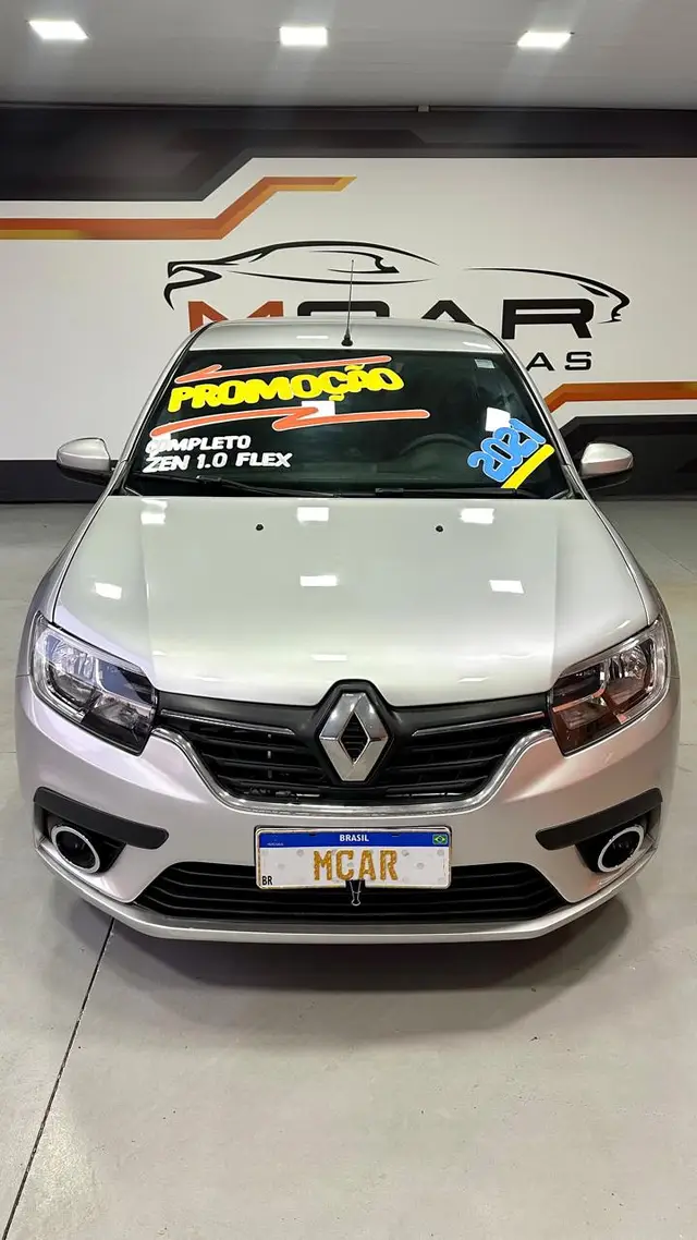 Carro Renault Logan 2021 Zen 1.0 12V SCe (Flex)