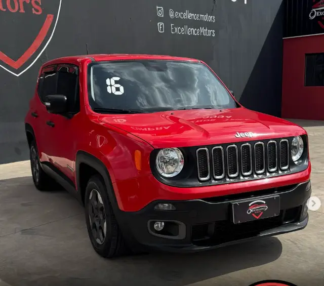 Carro Jeep Renegade 2016 Sport 1.8 4x2 (Aut) (Flex)