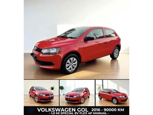 Carro Volkswagen Gol 2016 1.0 TEC Special (Flex) 4p